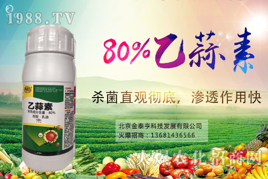 乙蒜素有哪些特點?乙蒜素防治哪些病害?怎么用效果更好?