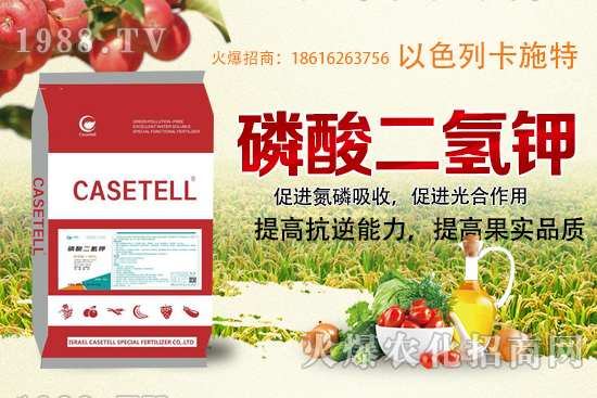  磷酸二氫鉀是什么肥料，磷酸二氫鉀作用及使用方法！