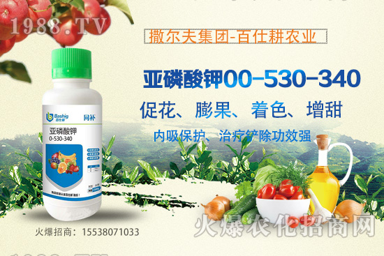 營(yíng)養(yǎng)控梢，預(yù)防潰瘍！亞磷酸鉀真的這么牛嗎？亞磷酸鉀作用原理！