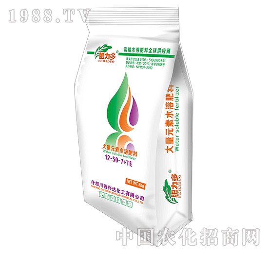 大量元素水溶肥12-50-7+TE-興達(dá)