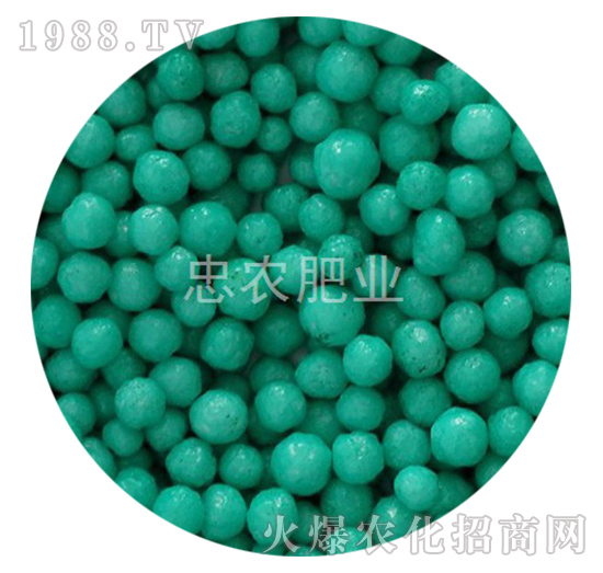 淺綠色樹脂包衣尿素-忠農肥業(yè)