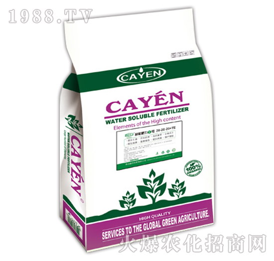 大量元素水溶肥料20-20-20+TE-普創(chuàng)