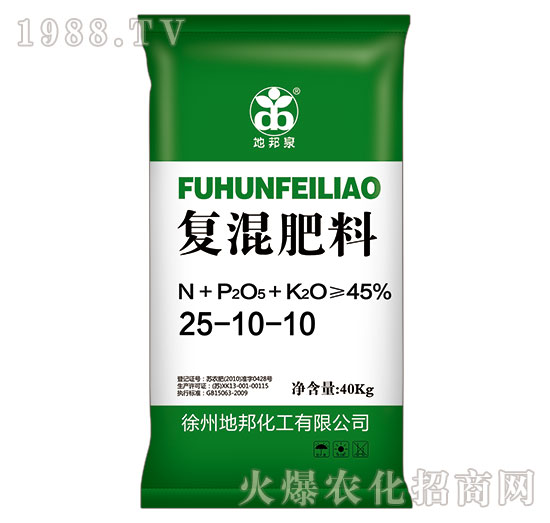 復混肥料25-10-10-地邦泉