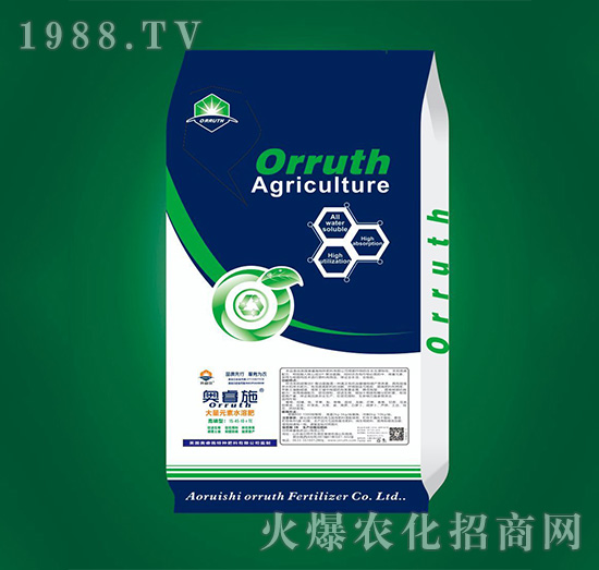 高磷型大量元素水溶肥15-45-10+TE-奧睿施