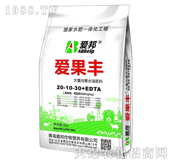 ����Ԫ��ˮ�ܷ���20-10-30+EDTA-��(��i)���S-��(��i)��