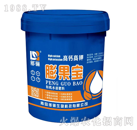 高鈣高鉀有機(jī)水溶肥料-膨果寶-多驪生物