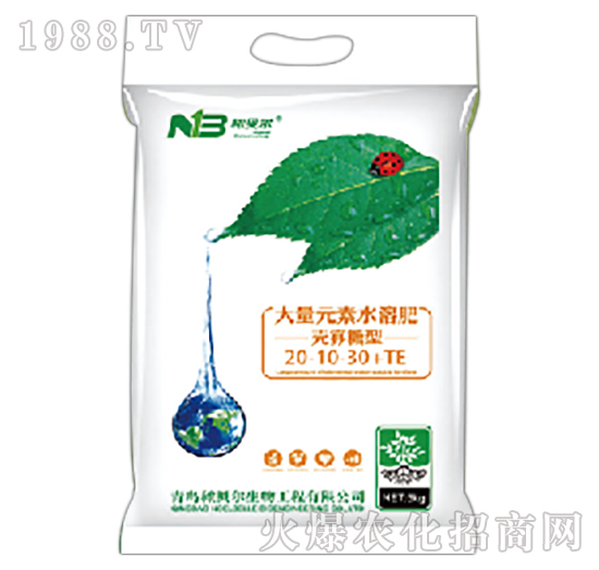 殼寡糖型大量元素水溶肥20-10-30+TE-秾貝爾