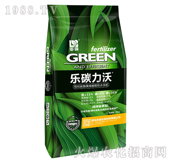 有機(jī)碳酶黃腐酸顆粒水溶肥-樂碳力沃-多驪生物