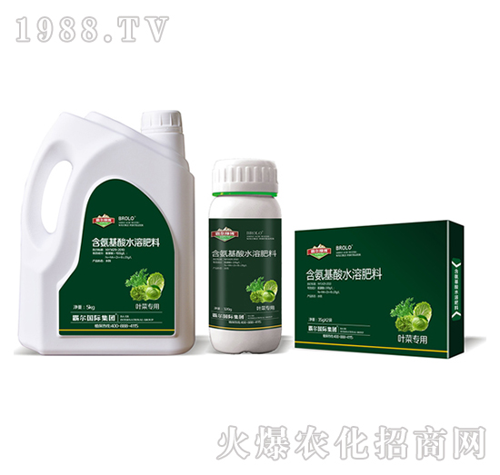 葉菜專(zhuān)用含氨基酸水溶肥料-霸爾綠博
