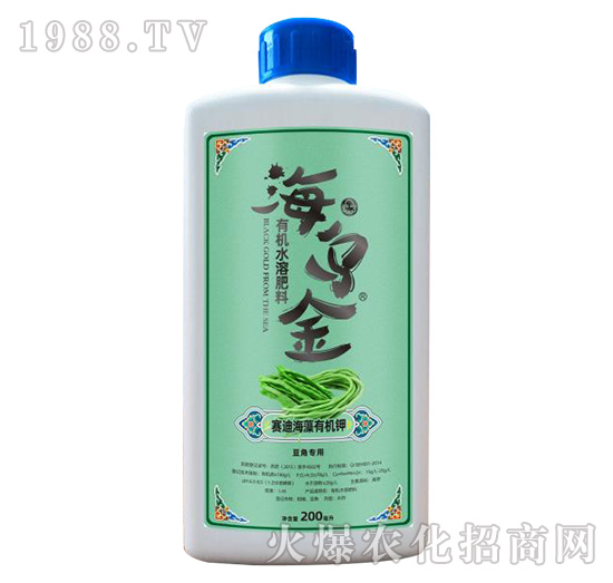 豆角專(zhuān)用賽迪海藻有機(jī)鉀-海烏金-拜因生物