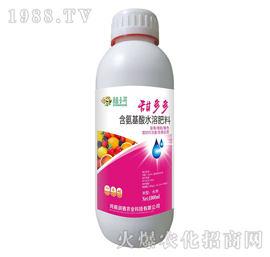 含氨基酸水溶肥料-甜多多-潤(rùn)植