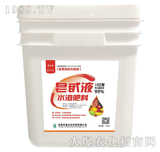 皂甙液肥水溶肥料(膨果轉色型)-永春生態(tài)