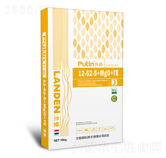 園藝級專用肥12-52-5+MgO+TE-樸晶®3號-中科三農(nóng)