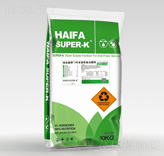 水溶性復合肥料12-5-40+TE-海法超鉀2號-中科三農(nóng)