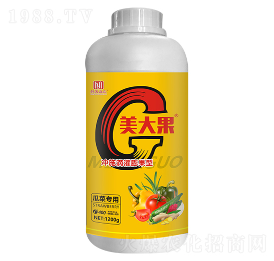 瓜菜專用沖施滴灌膨果型-美大果-韓友益農