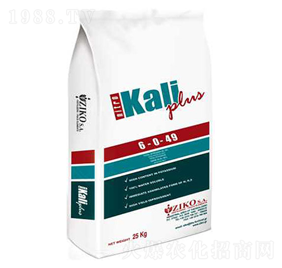 大量元素水溶肥料6-0-49-百利得