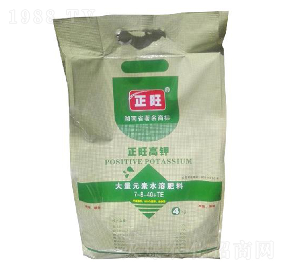 大量元素水溶肥7-8-40+TE-正旺高鉀-正旺農(nóng)肥