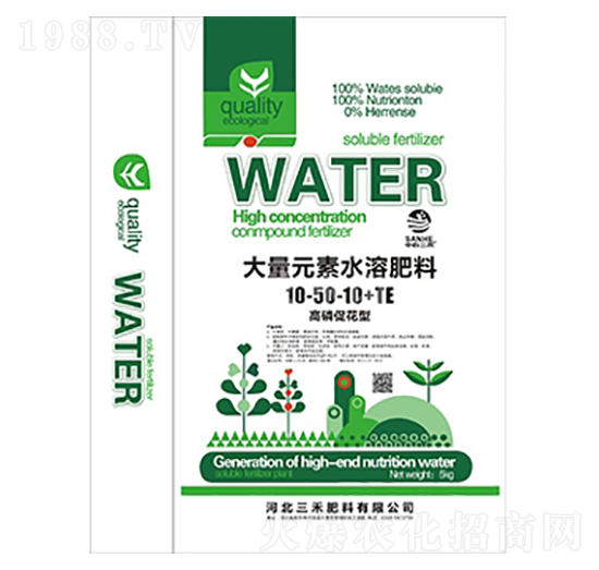 高磷促花型大量元素水溶肥料10-50-10+TE-中農(nóng)三禾