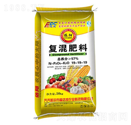 57%復(fù)混肥料19-19-19-依陽(yáng)-福達(dá)成
