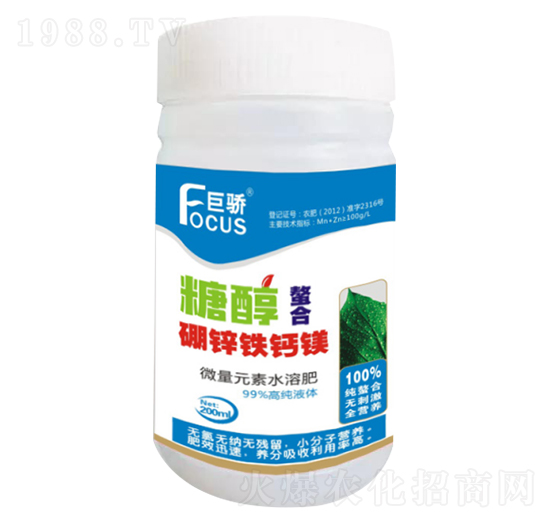 糖醇硼鋅鈣鎂-巨驕-綠普信