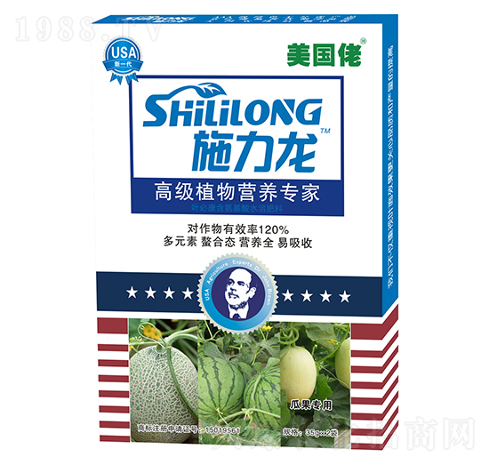 美國(guó)佬瓜果專(zhuān)用葉面肥-施力龍-綠普信