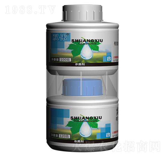 100克每升氰霜唑+50%烯酰嗎啉（瓶）-雙休-盈輝