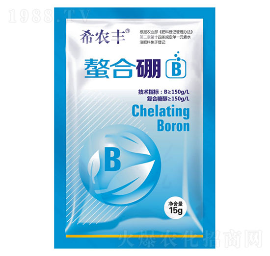 螯合硼-希農(nóng)豐-秦農(nóng)作物