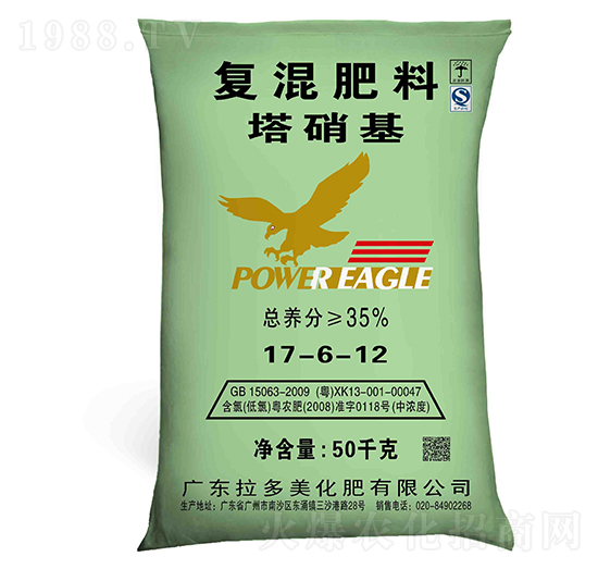 尿氯基復(fù)混肥料17-6-12-美鷹-拉多美