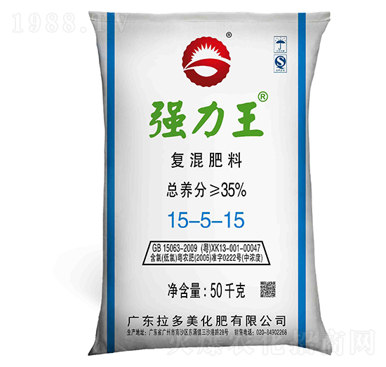 尿氯基復(fù)混肥料15-5-15-強(qiáng)力王-拉多美