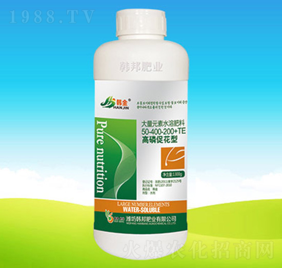 高磷促花型大量元素水溶肥50-400-200-韓邦肥業(yè)