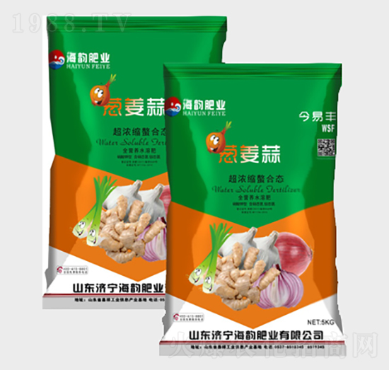 超濃縮螯合態(tài)水溶肥-蔥姜蒜-海韻肥業(yè)