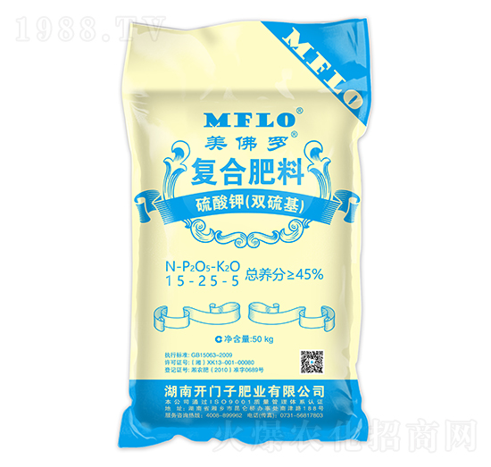 硫酸鉀復(fù)合肥料15-25-5-美佛羅-開門子