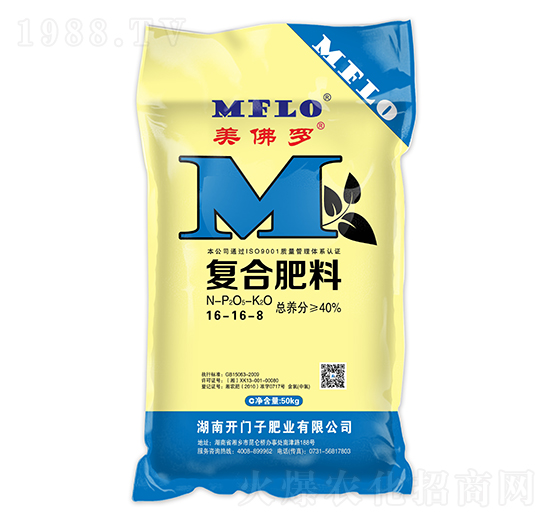 氯基復(fù)合肥料16-16-8-美佛羅-開門子