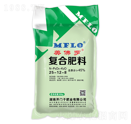 氯基復(fù)合肥料25-12-8-美佛羅-開門子