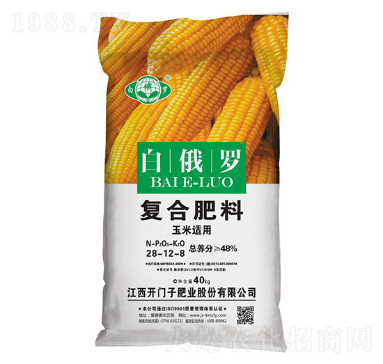玉米適用復(fù)合肥料28-12-8-白俄羅-開(kāi)門(mén)子