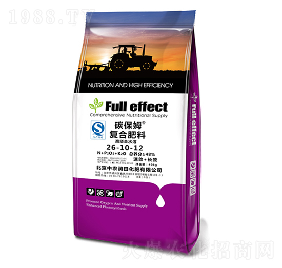 復(fù)合肥料26-10-12-碳保姆-中農(nóng)潤田
