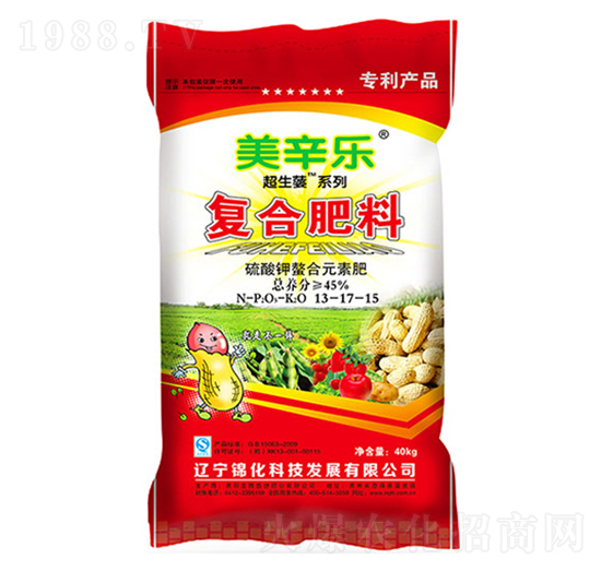 復(fù)合肥料13-17-15-美辛樂-錦化科技