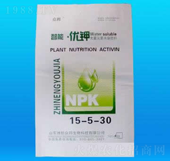 智能優(yōu)鉀15-5-30-眾邦生物