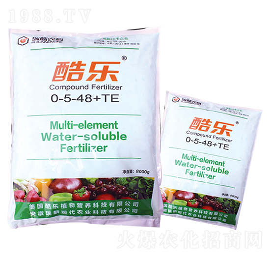 增甜轉色水溶肥0-5-48-瑞麟