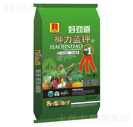 微量元素水溶肥料-好勁道神力藍(lán)鉀-東方潤(rùn)澤