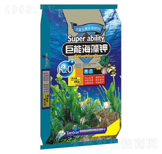 微量元素水溶肥料-巨能海藻鉀-東方潤(rùn)澤