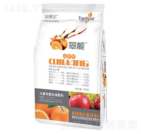 高鉀型大量元素水溶肥-翠靚-東方潤澤