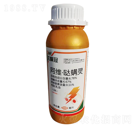 6.78%阿維·噠螨靈-達(dá)螨冠-觀霖生態(tài)