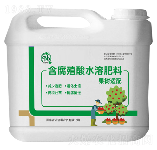 果樹適配含腐殖酸水溶肥料-諾倍琪