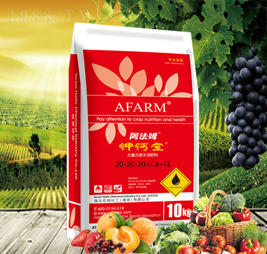 大量元素水溶肥料20-20-20+TE 鉀鈣寶 阿法姆