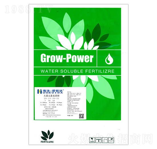 大量元素水溶肥20-10-30+TE-海法化工