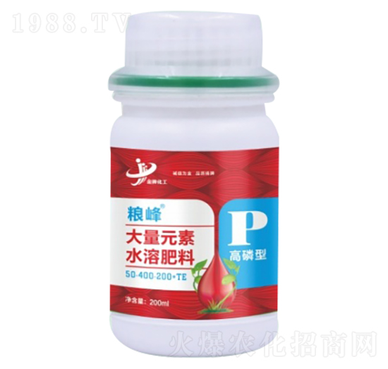 高磷型大量元素水溶肥料50-400-200+TE 糧峰 金牌化工