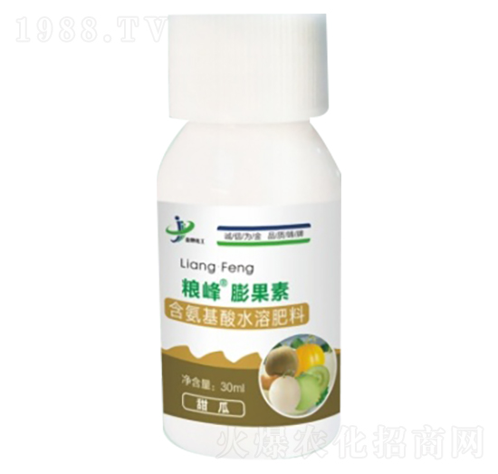 甜瓜專用含氨基酸水溶肥料 糧峰·膨果素 金牌化工