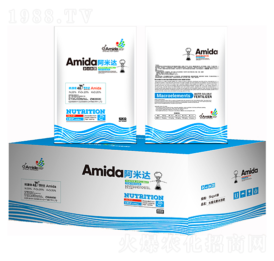 大量元素水溶肥20-20-20 阿米達(dá) 雅冉美盛