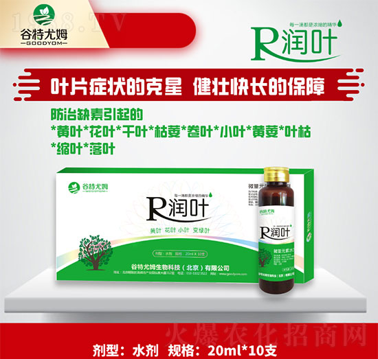 潤(rùn)葉-黃葉、花葉、小葉變綠葉-谷特尤姆